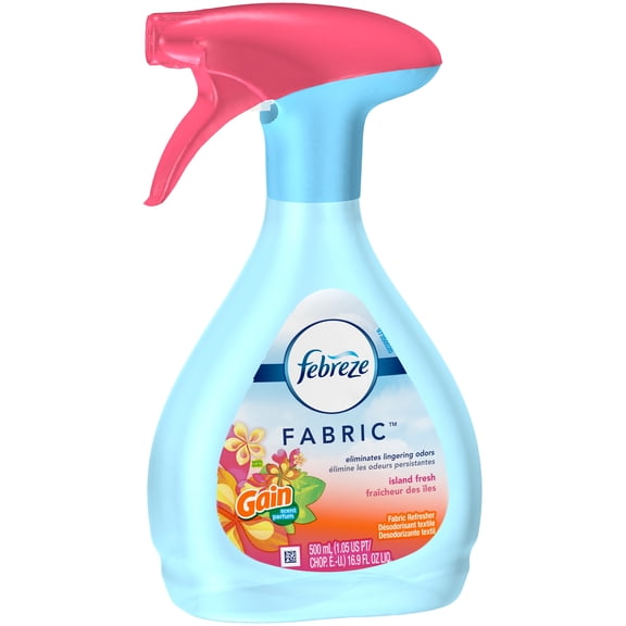Febreze Fabric with Gain Scent Island Fresh Fabric Refresher 16.9 fl. oz. Spray Bottle