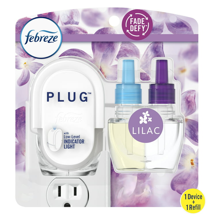 Febreze Fade Defy PLUG Air Freshener & Odor Eliminator Starter Kit