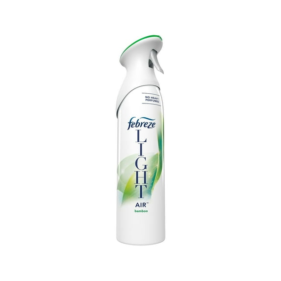 Febreze Light Odor-Fighting Air Freshener, Bamboo, 8.8 fl oz Spray