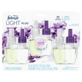 thumbnail image 1 of Febreze Light Plug Air Freshener, Lavender, (3) .87 fl. oz. Oil Refills, 1 of 10