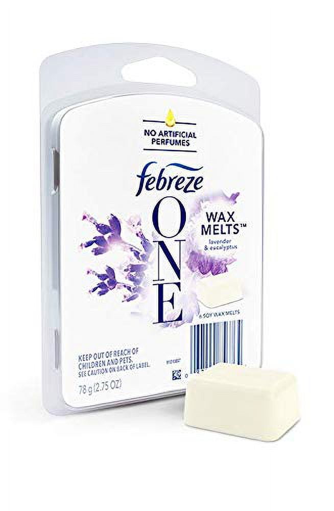 Febreze ONE Wax Melts, Lavender & Eucalyptus, (1 count, 2.75oz