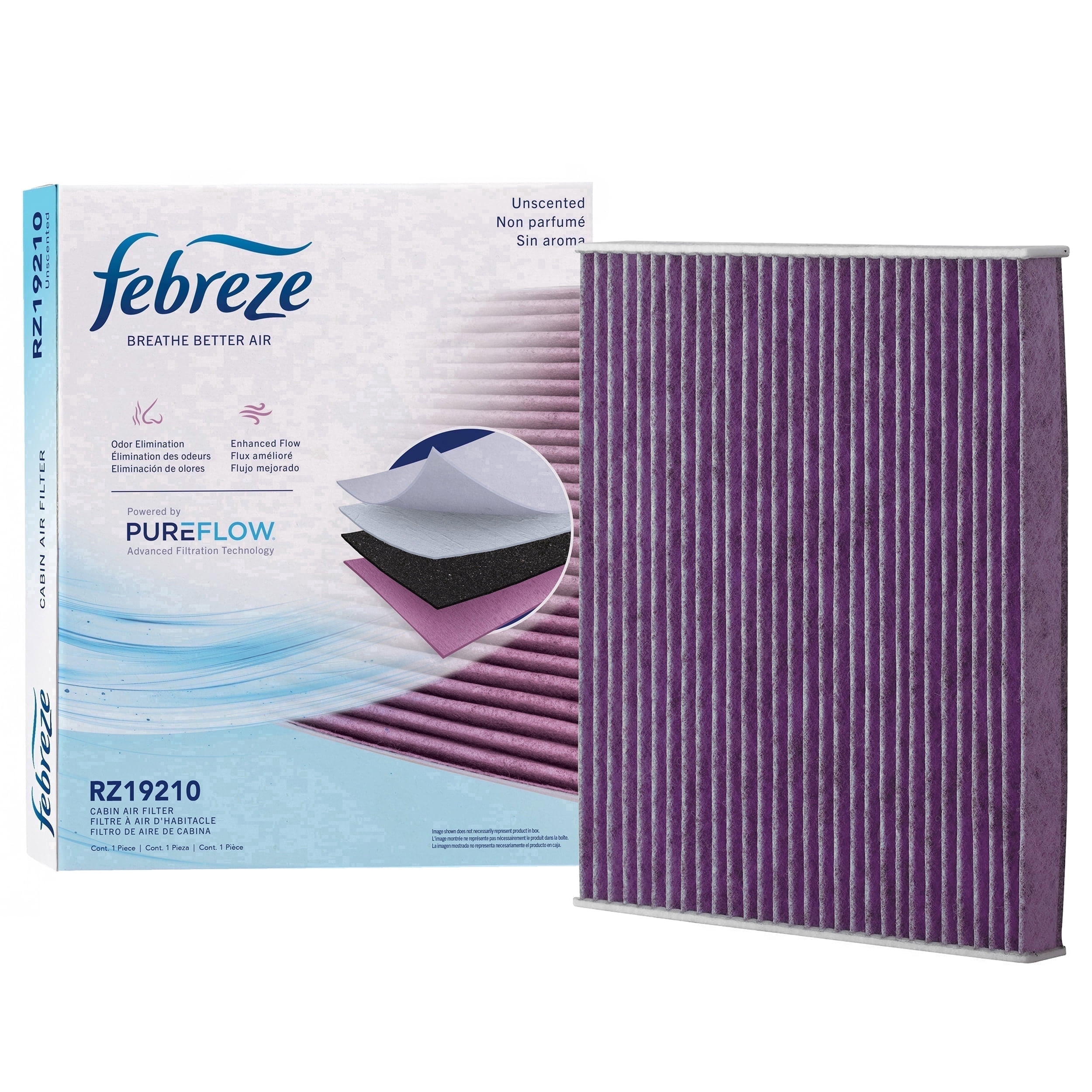 FRAM, Cabin Air Filter, CF10285, Fresh Breeze with Arm & Hammer