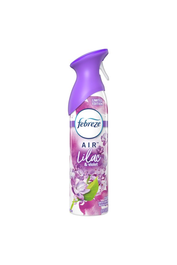 Odor-Eliminating Air Freshener, Lilac and Violet, 8.8 fl oz