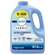 Febreze Odor-Eliminating Fabric Spray Refill, Extra Strength, 67.6 fl oz - 2 Pack
