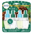 thumbnail image 1 of Febreze Odor-Eliminating Plug Air Freshener Refill, Pine, 2 Ct, 1 of 8