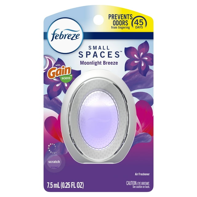 Febreze OdorEliminating Small Spaces Air Freshener, Gain Moonlight
