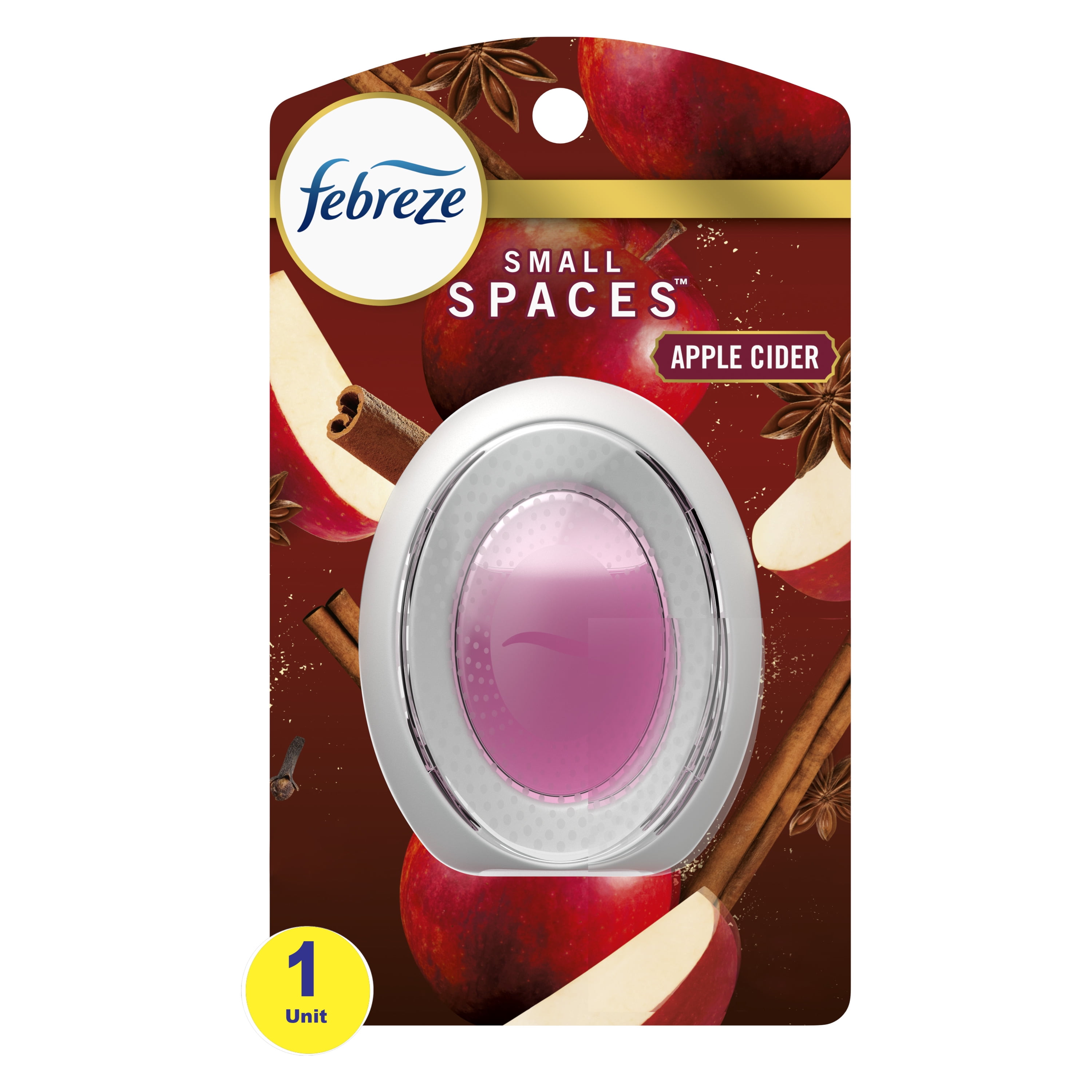 Febreze OdorEliminating Small Spaces Air Freshener, Holiday Apple