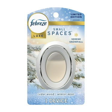 Febreze Odor Fighter Small Spaces Air Freshener Serene Snowfall, 1ct, 7.5ml