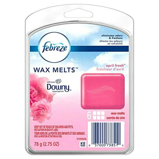 Febreze OdorFighting Wax Melts Air Freshener Refills with Downy Scent