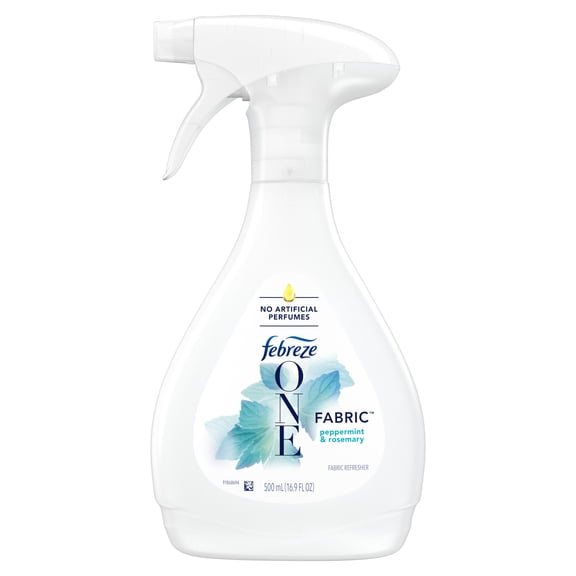 Febreze ONE Odor-Eliminating Fabric Refresher, Peppermint & Rosemary, 16.9 fl oz