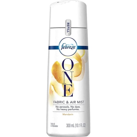 Febreze One Fabric and Air Freshener Refill, Mandarin, 10.1 Fluid Ounce