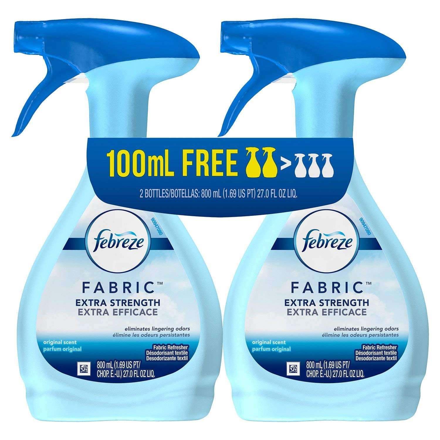 Febreze Original Extra Strength Fabric Refresher (Value Pack, 2 X 27 Oz Bottles)