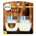 thumbnail image 1 of Febreze PLUG Air Freshener & Odor Fighter, Wood, (2) 0.87 fl. oz. Oil Refills - Pack of 4, 1 of 1