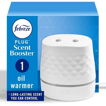 Febreze Plug Scent Booster, Air Freshener, Scented Oil Air Freshener Diffuser, Starter Kit Device