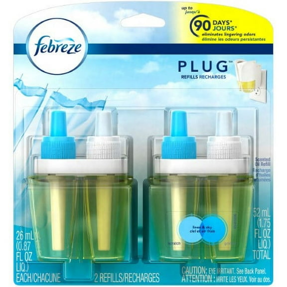 Febreze Plug Air Freshener Refills Linen & Sky