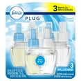thumbnail image 1 of Febreze Plug Air Freshener Scented Oil Refill, Linen & Sky, 3 Count, 1 of 9