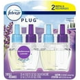 thumbnail image 1 of Febreze Plug In Air Freshener And Odor Eliminator, Scented Oil Refill, Mediterraenan Lavender, 0.88 Fl Oz (Pack Of 2), 1 of 3
