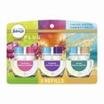thumbnail image 1 of Febreze Plug In Air Freshener, Odor-Fighting Scented Oil Refill, Premium Spring Mix, (4 Pack of 3 Refills), 1 of 5