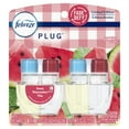 thumbnail image 1 of Febreze Plug In Air Freshener, Odor-Fighting Oil Refill, Sweet Watermelon Vine, 2 Refills, 1 of 13