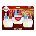 thumbnail image 1 of Febreze Plug In Air Freshener, Odor-Fighting Scented Oil Refill, Baked Cinnamon Apples, 3 Count, 1 of 13