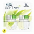 thumbnail image 1 of Febreze Plug In Air Freshener, Odor-Fighting Scented Oil Refill, Light Bamboo Scent, 4 Refills Total, 1 of 1