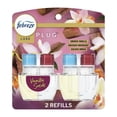 thumbnail image 1 of Febreze Plug In Air Freshener, Odor-Fighting Scented Oil Refill, Vanilla Suede Scent, 2 Refill, 1 of 1