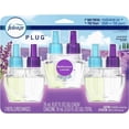 thumbnail image 1 of Febreze Plug in Air Freshener and Odor Eliminator, Scented Oil Refill, Mediterranean Lavender, 3 Count (Pack of 2), 1 of 1