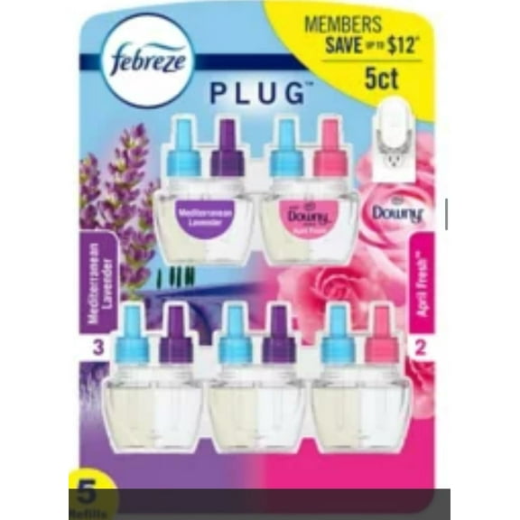 Febreze Plugs Air Freshener Refills (various scents)