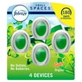 thumbnail image 1 of Febreze Small Spaces Air Freshener, Odor-Fighting, Plug In Alternative, Air Fresheners For Home And Bathroom And Kitchen, Closet Air Fresheners, Gain Original Scent, 4 Count - Pack of 2, 1 of 1