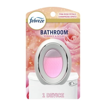 Febreze Bathroom Air Freshener, Small Spaces Odor-Fighting, Romance & Desire, 1 Count