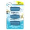 Febreze Small Spaces Air Freshener Refills, Bora Bora Waters, 3 count