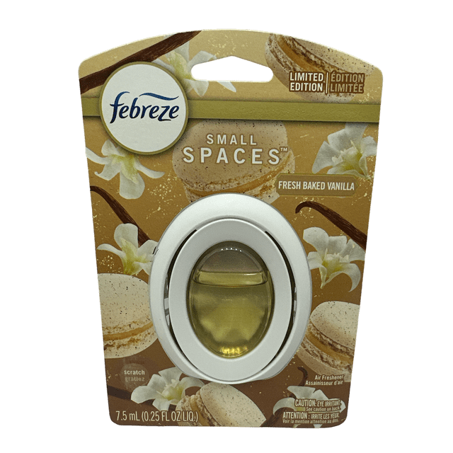 Febreze Small Spaces Fresh Bake Vanillas, Limited Edition, 7.5 mL (0.25