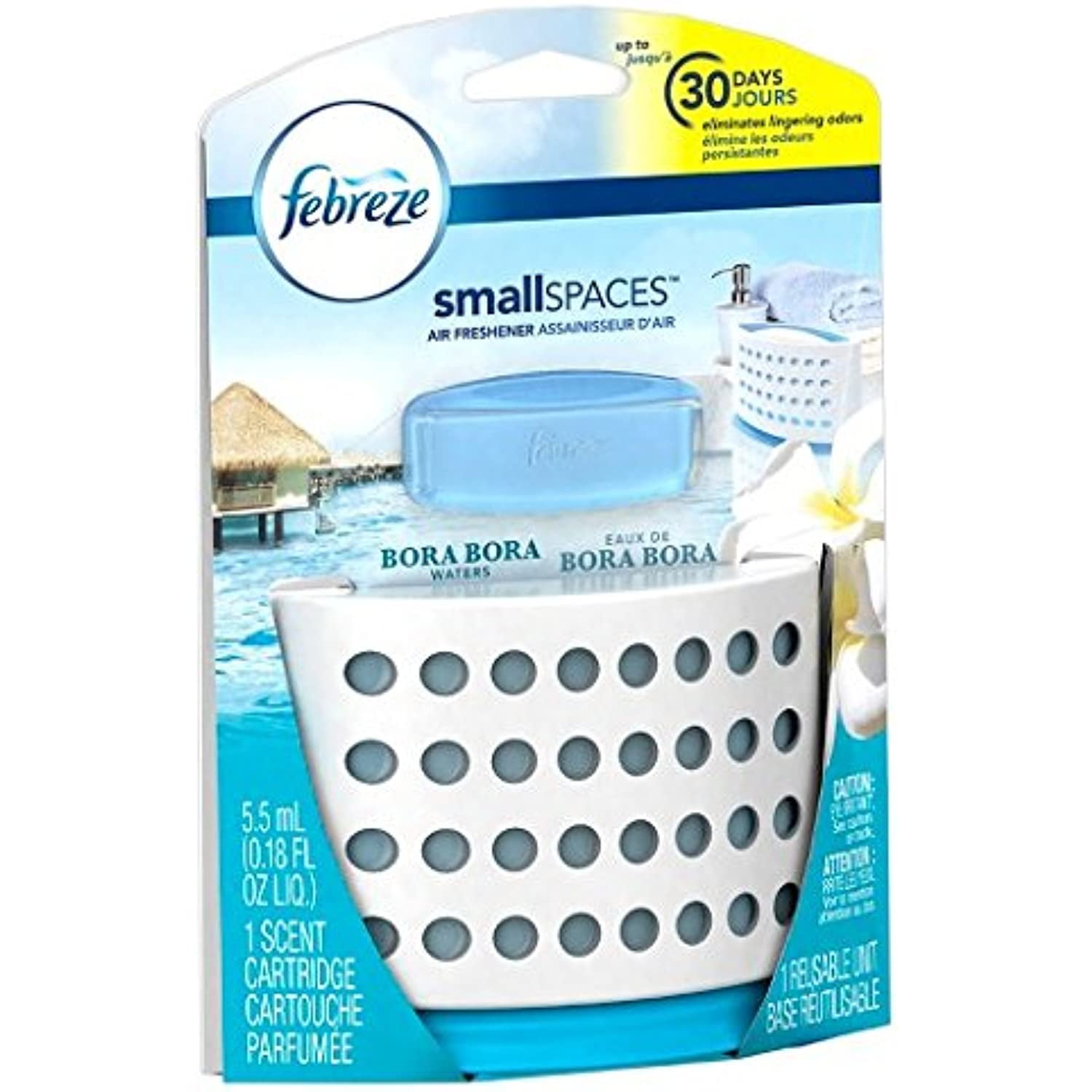 Febreze Small Spaces Linen And Sky Starter Kit Air Freshener, 5.5 Ml