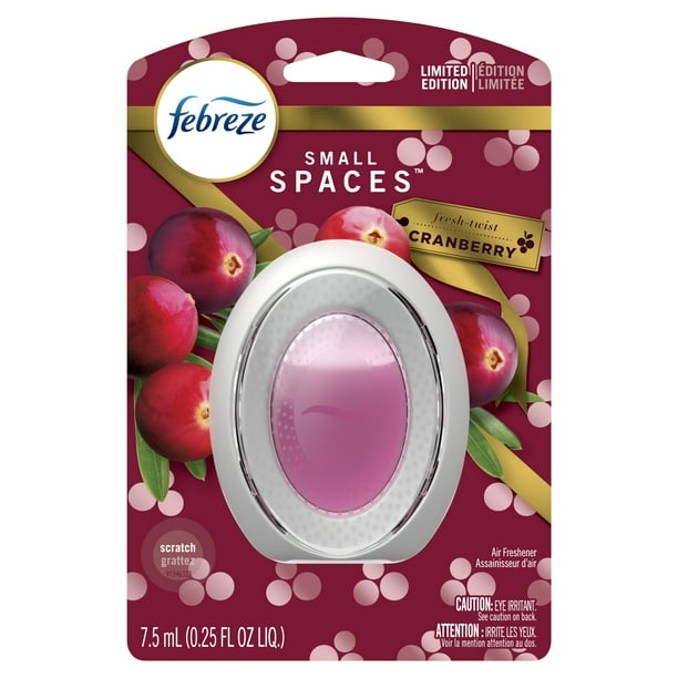 Febreze Small Spaces OdorEliminating Air Freshener Refill, Cranberry