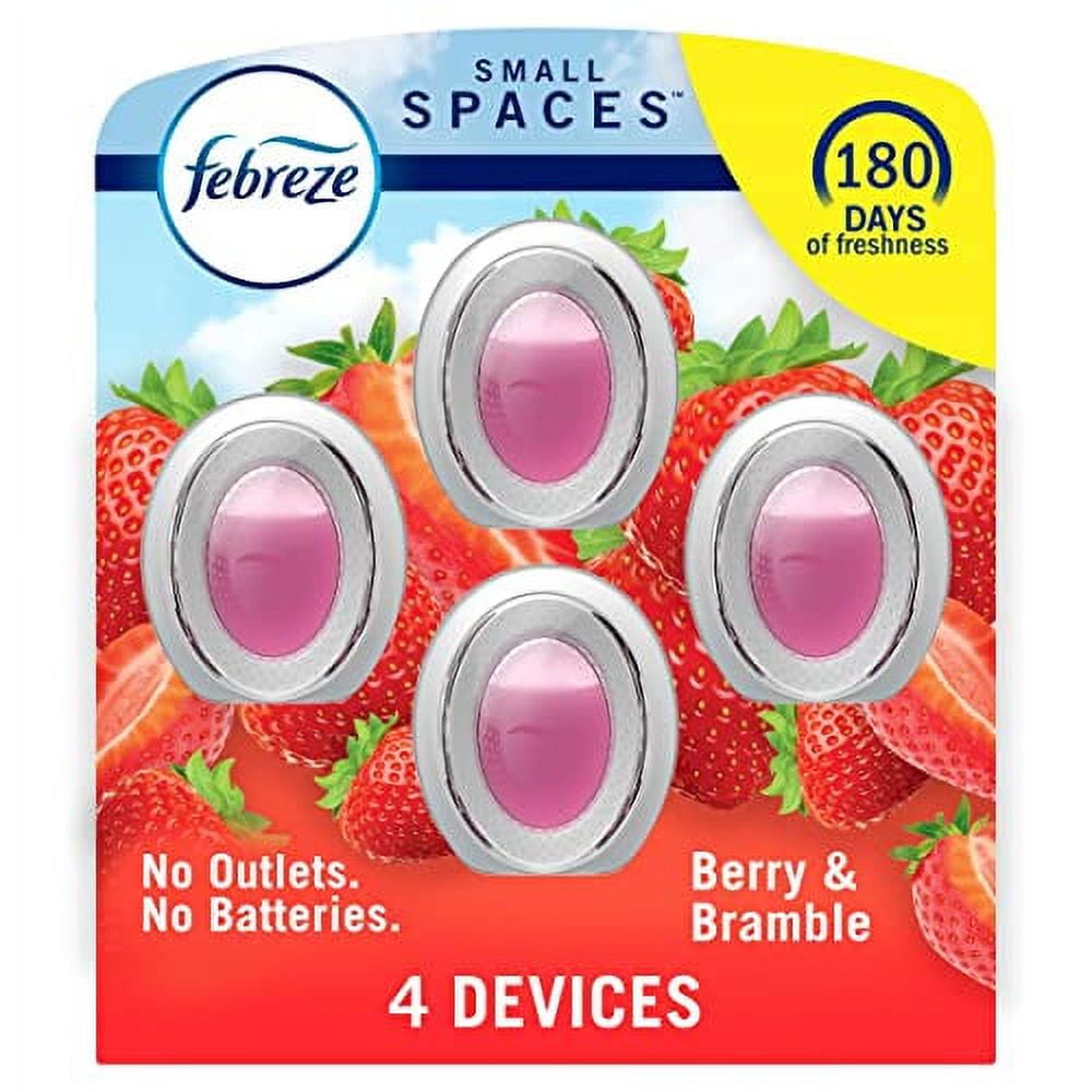 Febreze Small Spaces, Plug in Air Freshener Alternative for Home, Berry