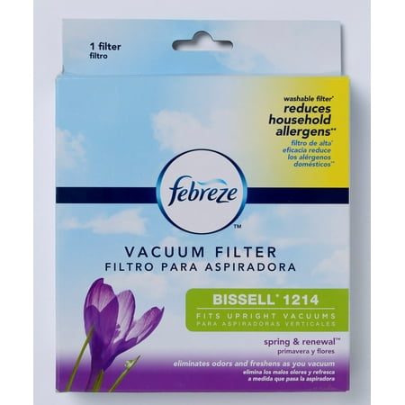 Febreze Spring & Renewal Scent BISSELL Style 1214 Vacuum Filter, 1 Pack, 12143 price history and forecast - Febreze 12143