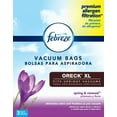 thumbnail image 1 of Febreze Spring & Renewal Scent Oreck XL Vacuum Bag, 3-Pack, 17053, 1 of 4