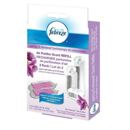 Febreze Spring and Renewal Air Purifier Refill Scent Cartridge, FRF102P
