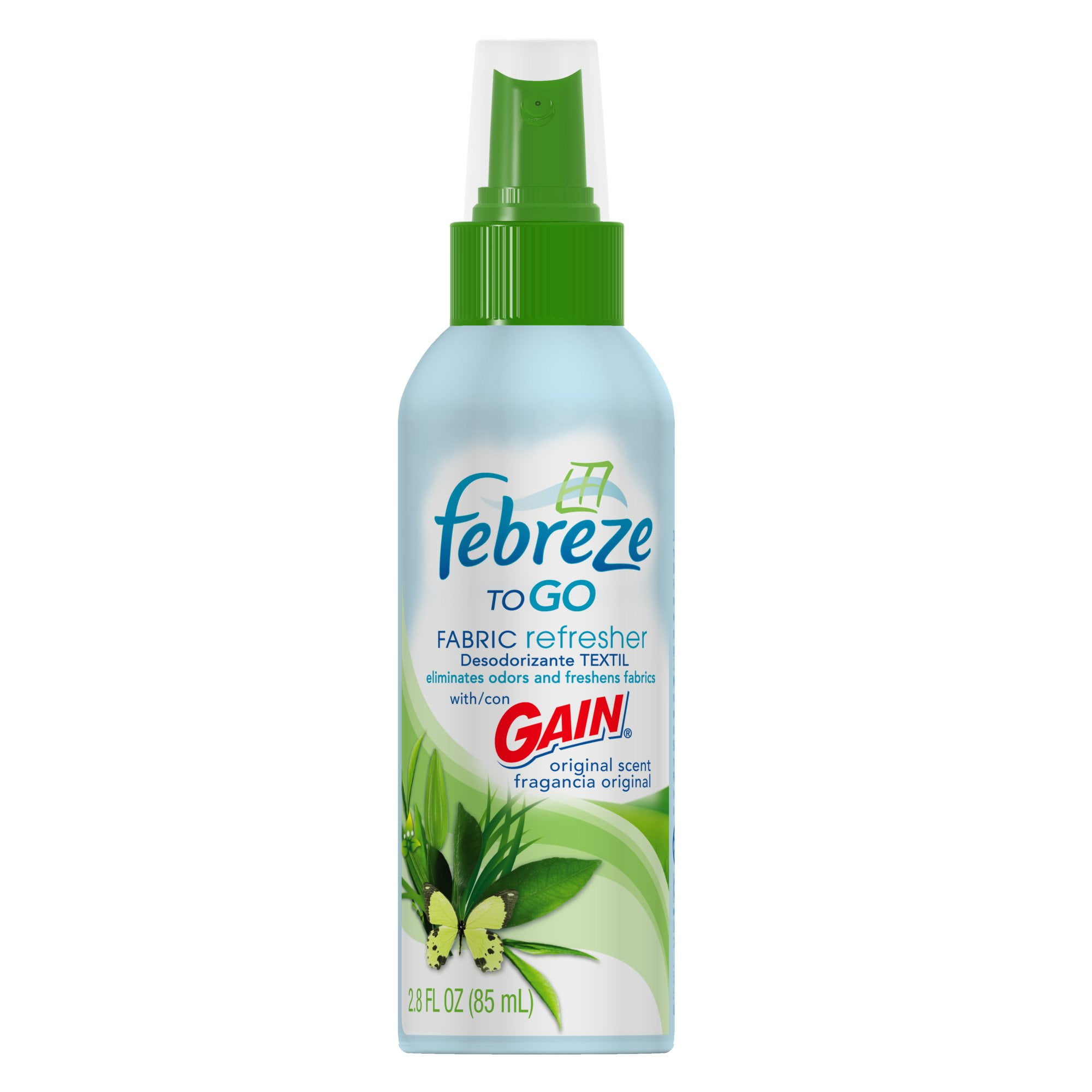 Febreze To Go Fabric Refresher With Gain Original Scent, 2.8Ounce