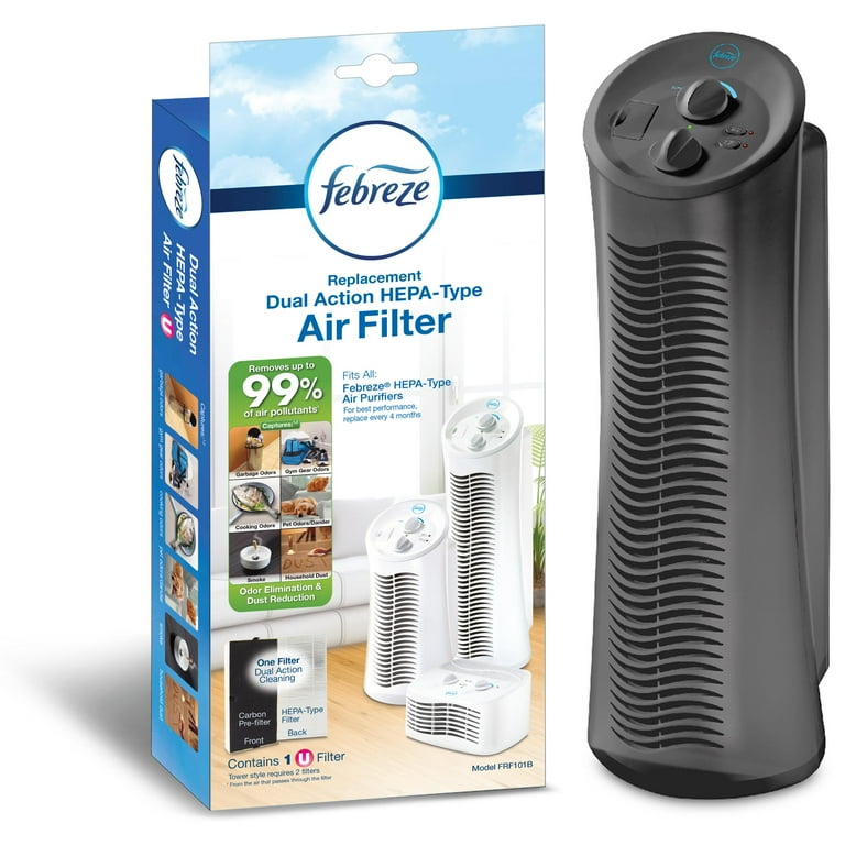 Febreze tower air purifier fht190v top