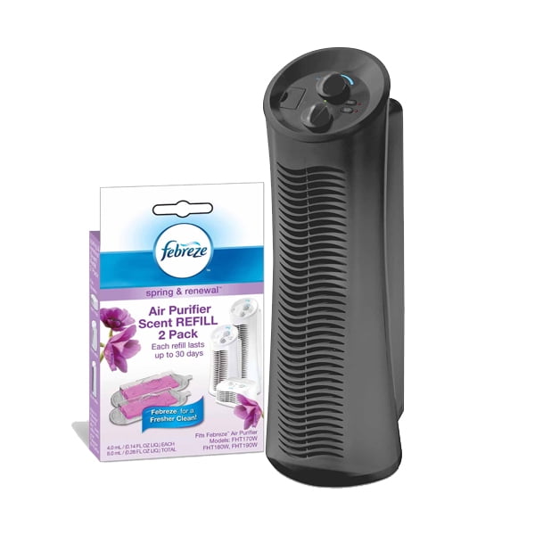 Febreze Tower Air Purifier with Spring & Renewal Scent Cartridge Value