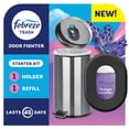 thumbnail image 1 of Febreze Trash Odor Fighter, Twilight Lavender Scent, 1 Holder + 1 Refill, 1 of 15