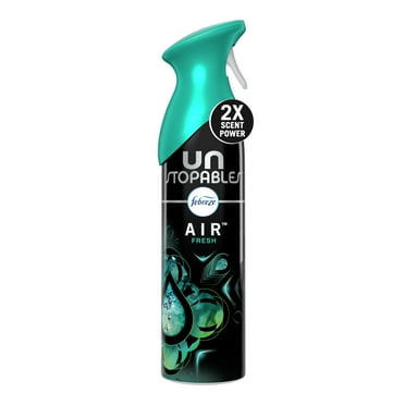 Febreze Unstopables Air Freshener Spray, Odor-Fighting Room Spray, Fresh, 8.8oz