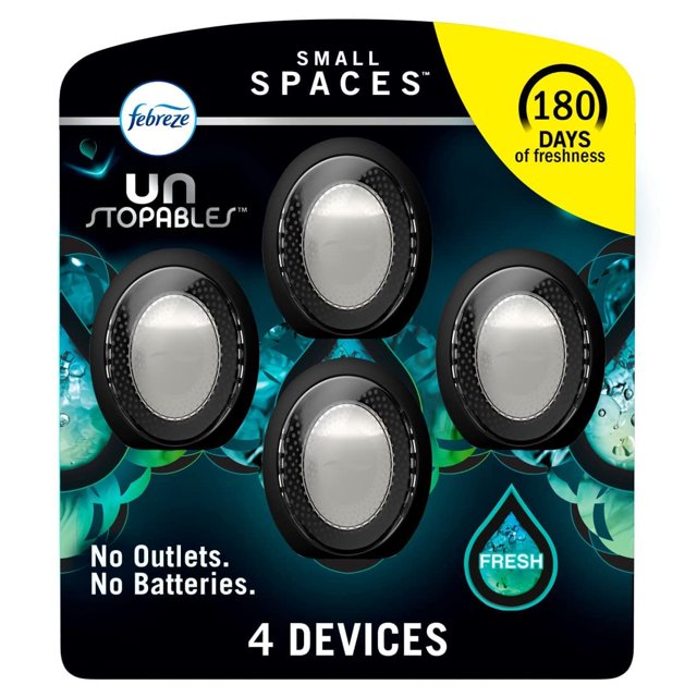 Febreze Unstopables Small Spaces, Plug In Air Freshener Alternative For