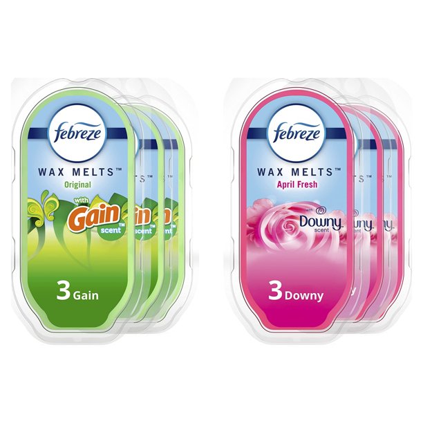 Febreze Wax Melts, Wax Melt Warmer Cubes, Wax Warmer Cubes, Pack Of 6