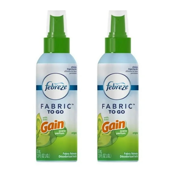 Febreze to Go Fabric Refresher with Gain Original Scent, 2.8 oz, 2 Pack