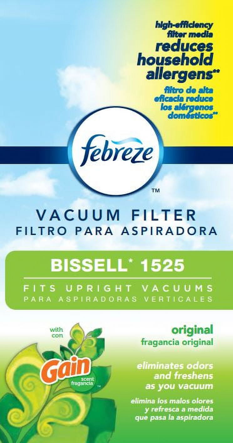 Febreze with Gain Scent BISSELL Style 1525 Replacement Vacuum Filter, 1