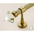 thumbnail image 1 of Febris 1047 Curtain Rod Set - 1.25 in. - Chrome - 141 in., 1 of 1