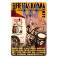 thumbnail image 1 of February Fiestas in Havana - January 30 to February 28 1937 - Dance Music Historical Pageants - Vintage Travel Poster by Mario Carreño c.1937 - 8 x 12 inch Vintage Metal Tin Sign, 1 of 4