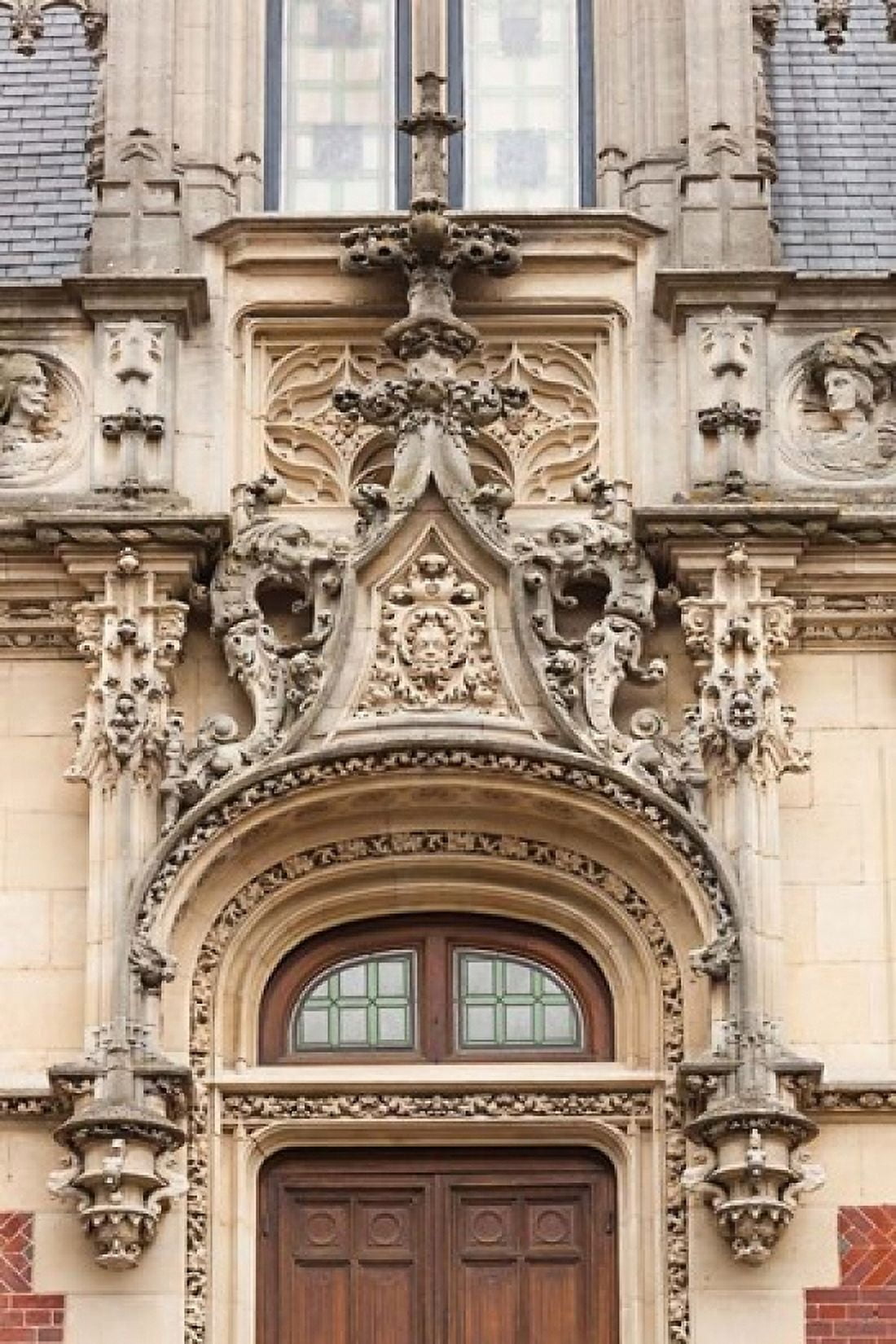 Fecamp Palais Benedictine palace Canvas Art - Walter Bibikow DanitaDelimont (19 x 28)